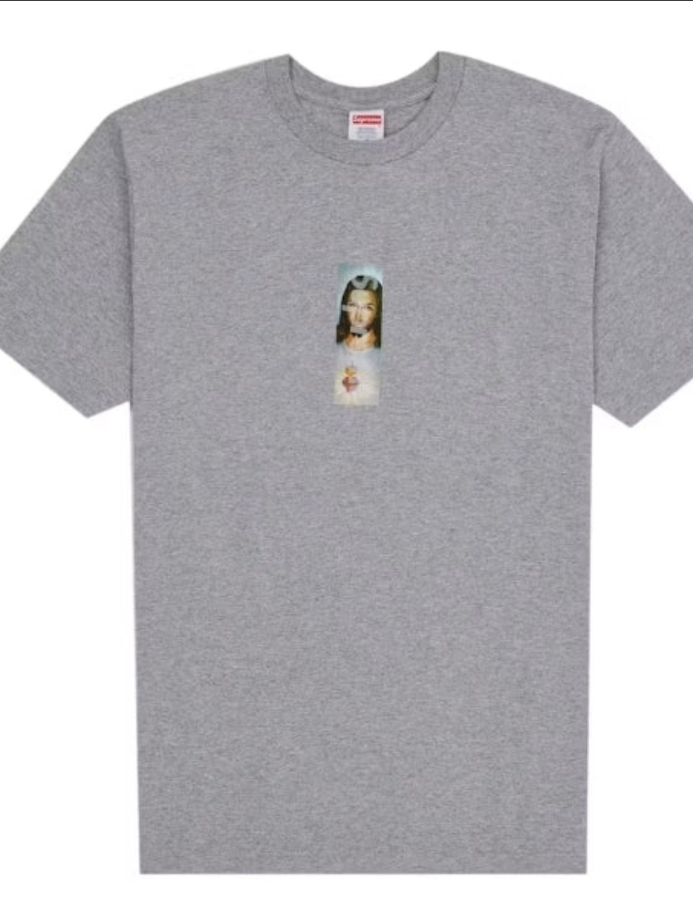 Supreme Kids Heather Gray Center Graphic Tee